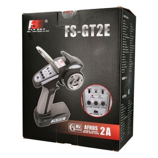 FlySky FS-GT2E Sender 2 Kanal mit 1 Empf�nger