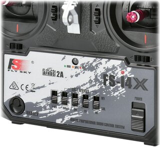 FlySky i4X Sender mit 4 Kanal Empf�nger