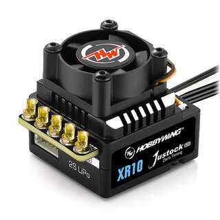 Hobbywing Xerun XR10 Justock G3S Brushless Regler 60A, 2s-3 LiPo, BEC