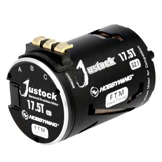 Hobbywing Xerun Justock Combo G3S mit 17.5 Turn 2450kV f�r 1:10 Stock