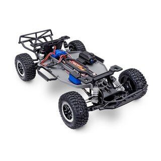 TRAXXAS SLASH GR�N 1/10 2WD SHORT-COURSE RTR BRUSHED, HD, MIT AKKU UND 4AMPERE USB-C-LADER & CLIPLESS
