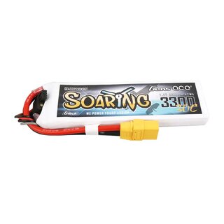 Gensace Soaring LiPo 2S 7.4V-3300-30C (XT90)...