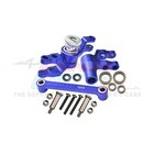 Aluminium Lenk-Set komplett blau GPM TRX Maxx, Maxx Slash