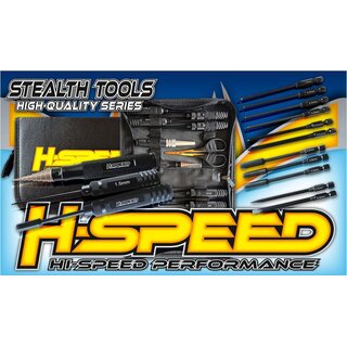 STEALTH TOOLS WERKZEUG SET (15) H-SPEED SECHSKANT,...