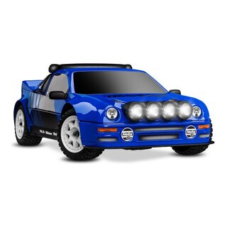 TRAXXAS MINI-RALLY VXL-POWER 4X4 BLAU FORD RS200 RTR...