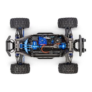 TRAXXAS MAXX ULTIMATE 4X4 BLAU 1/10 MONSTER-TRUCK RTR BRUSHLESS, OHNE AKKU UND LADEGER�T