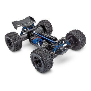 TRAXXAS SLEDGE 4X4 BELTED BLAU 1/8 MONSTER-TRUCK RTR BRUSHLESS, OHNE AKKU/LADEGER�T