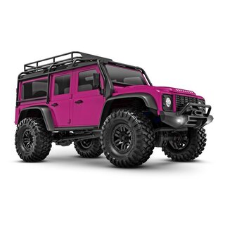 TRAXXAS TRX-4M LR DEFENDER 4X4 PINK 1/18 CRAWLER RTR...