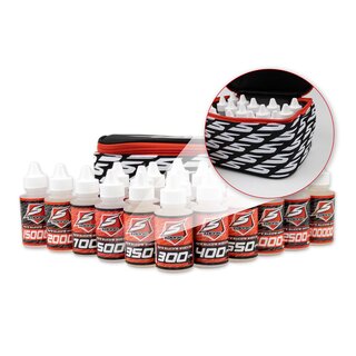 SWORKz Premium Silicone Oil Set incl. Bag (20 St. Inhalt 60ml pro Flasche)