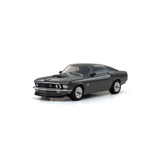 KYOSHO FAZER FZ02 (L) FORD MUSTANG BOSS 429 BLACK 1969 1:10 FULL SET