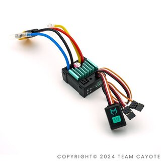 TYROTE RUMBLE 60A BRUSHED-REGLER WATERPROOF CAYOTE F�R...