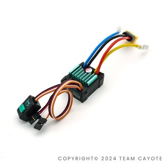 TYROTE RUMBLE 60A BRUSHED-REGLER WATERPROOF CAYOTE F�R 1/10 CRAWLER