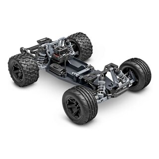TRAXXAS RUSTLER 1/10 2WD STADIUM-TRUCK SCHWARZ RTR VX3 BRUSHLESS, HD