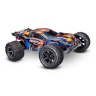 TRAXXAS RUSTLER 1/10 2WD STADIUM-TRUCK ORANGE RTR VX3...