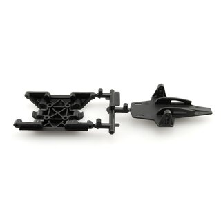 XR10 Chassis Skid Plate and Battery Mount Set