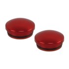 EDS Aluminium Endkappe 22mm - Rot (2St.) EDS-199004
