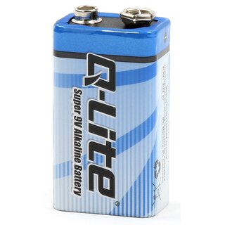 Robitronic  Alkaline 9V Block Batterie (1 Stk.)